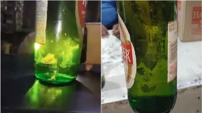 Viral Video: ಸೀಲ್ ಆಗಿರೋ ಬಿಯರ್ ಬಾಟಲಿಯಲ್ಲಿ ಫಂಗಸ್, ಕಾಂಗ್ರೆಸ್ ಸರ್ಕಾರವೇ ಕಾರಣ ಎಂದ ಎಣ್ಣೆಪ್ರಿಯರು!