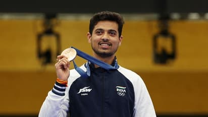Paris Olympics 2024: Swapnil Kusale wins historic BRONZE in 50m rifle 3 positions, takes India's tally to 3