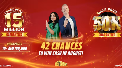 ബി​ഗ് ടിക്കറ്റ്: 15 മില്യൺ ദിർഹം നേടാം, കൂടാതെ ദിവസവും 50,000 ദിർഹം വീതം