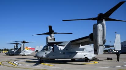 'ഗിയർബോക്സ് തകരാറ്, തിരിച്ചിറങ്ങാൻ നിർദ്ദേശം പൈലറ്റ് അവഗണിച്ചു', ഓസ്പ്രേ വിമാനം തകരാനുള്ള കാരണമിത്