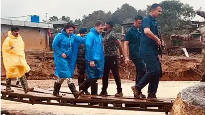 'മുതല കണ്ണീർ ഒഴുക്കിയതുകൊണ്ട് ദുരിതബാധിതർക്ക് സഹായമാകില്ല; 'രാഹുലിന്റെ വയനാട് സന്ദർശനത്തെ വിമർശിച്ച് ബിജെപി