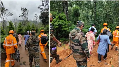 വയനാട്ടിൽ ദുരന്തഭൂമിക്ക് സമീപം വീട്ടിൽ ഒറ്റപ്പെട്ട് പോയ 4 പേരെ കണ്ടെത്തി രക്ഷപ്പെടുത്തി