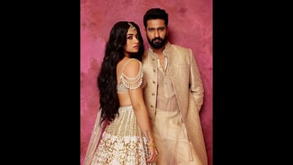 ವಿಕ್ಕಿ ಕೌಶಲ್ ಎದೆಗೊರಗಿದ ರಶ್ಮಿಕಾ ಮಂದಣ್ಣ, ಜಸ್ಟೀಸ್ ಫಾರ್ ವಿಜಯ್ ದೇವರಕೊಂಡ ಅಂತಿದ್ದಾರೆ ಫ್ಯಾನ್ಸ್ !