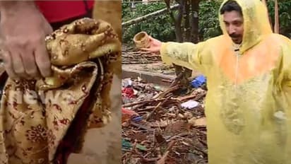 'ഭാര്യയുടെ കല്യാണ സാരി, മകളുടെ കളിപ്പാട്ടം'; മണ്ണിനടിയിൽ അവശേഷിപ്പുകൾ തേടുന്നവർ, വയനാട്ടിലെ കണ്ണീർ കാഴ്ച