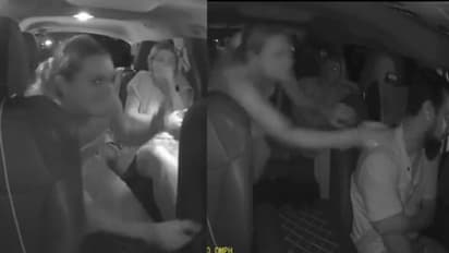 ಹಿಂದಿನಿಂದ ಮೆಲ್ಲಗೆ ಬಂದು ಊಬರ್ ಚಾಲಕನ ಕಣ್ಣಿಗೆ ಪೆಪ್ಪರ್ ಸ್ಪ್ರೇ ಮಾಡಿದ ಯುವತಿ