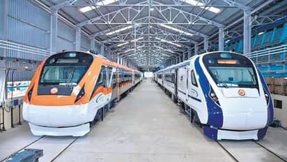 100 கி.மீ. வேகம்; எக்கச்சக்க வசதிகளுடன் சென்னை - காட்பாடியில் சீறிப்பாய்ந்த வந்தே மெட்ரோ ரயில்