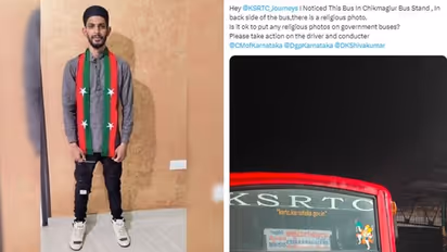 ಕೆಸ್ಸಾರ್ಟಿಸಿ ಬಸ್‌ ಮೇಲೆ ಆಂಜನೇಯನ ಚಿತ್ರಕ್ಕೆ ಕಿಡಿಕಿಡಿಯಾದ ಎಸ್‌ಡಿಪಿಐ ನಾಯಕ!