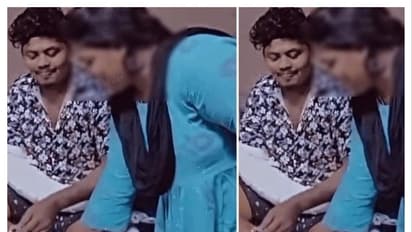 ரெளடியுடன் பிறந்த நாள் கொண்டாடிய போலீஸ்? கஸ்டடியில் இருந்த நபர் மனைவியுடன் கேக் வெட்டி கொண்டாட்டம்