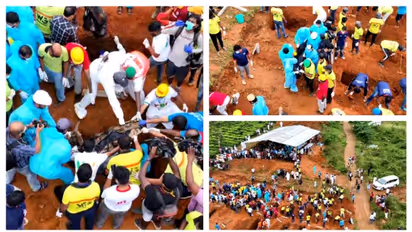 കണ്ണീരോടെ കേരളം, സ‍ർവമത പ്രാർഥനയോടെ വിട ചൊല്ലി നാട്; പുത്തുമലയിൽ കണ്ണീർക്കുഴിമാടങ്ങൾ, അവർ ഒന്നിച്ചുറങ്ങും