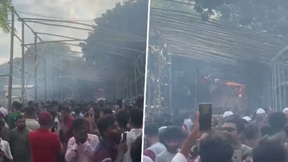 Bangladesh unrest: Bangabandhu Memorial museum set on fire after PM Sheikh Hasina's resignation (WATCH)