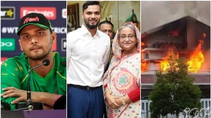 ബംഗ്ലാദേശ് ആളിക്കത്തുന്നു; ക്രിക്കറ്റ് ടീം മുൻനായകൻ മഷ്റഫെ മൊർതാസയുടെ വീട് കത്തിച്ചു,പാർലമെൻ്റ് പിടിച്ചെടുത്തു