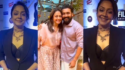"Did Suriya approve of such attire...": Jyothika trolled for clothing choice at Filmfare Awards