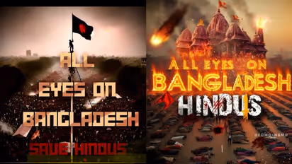 ಬಾಂಗ್ಲಾದೇಶ ಹಿಂದೂಗಳ ಮೇಲೆ ದಾಳಿ ಬೆನ್ನಲ್ಲೇ ಜೋರಾಯಿತು All eyes on hindus ಟ್ರೆಂಡ್!