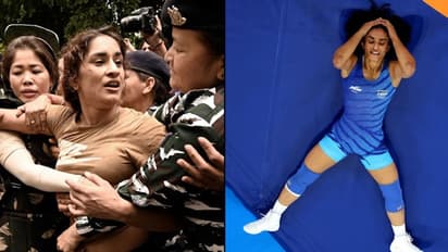 Paris Olympics 2024: India lauds 'warrior' Vinesh Phogat's win over Susaki, emotional cry goes viral (WATCH)