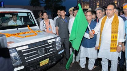 Narsi Kularia and Jagdish Kularia facilitate the transfer of Nokha Primary Healthcare Centre to the Rajasthan 