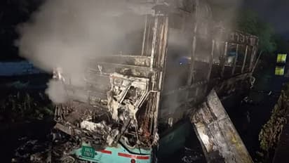 ಬೆಂಗಳೂರು: ನೀರು ನುಗ್ಗಿ ಬಿಎಂಟಿಸಿ ಎಲೆಕ್ಟ್ರಿಕ್ ಬಸ್ ಸುಟ್ಟು ಭಸ್ಮ..!