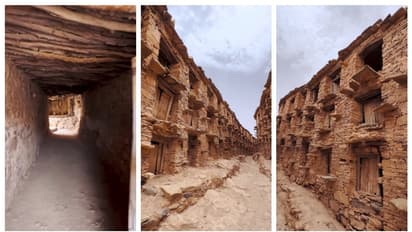 വെറുമൊരു മരവാതിലിന് പിന്നിലെ നിഗൂഢ നഗരം; ധാന്യവും വിത്തും സൂക്ഷിച്ച ബെർബർ ഗോത്രത്തെരുവ് 