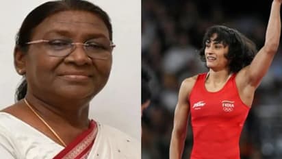 140 കോടി ഇന്ത്യക്കാരുടെ ഹൃദയത്തിൽ വിനേഷ് ചാമ്പ്യൻ, ഭാവിതാരങ്ങൾക്ക് പ്രചോദനം: രാഷ്ട്രപതി