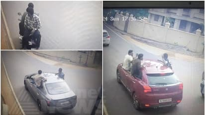 കാറിൻ്റെ വാതിലിൽ ഇരുന്ന് വിവാഹ ഘോഷയാത്ര; 18 പേർക്കെതിരെ നടപടി, വാഹനങ്ങള്‍ കസ്റ്റഡിയിലെടുത്തു