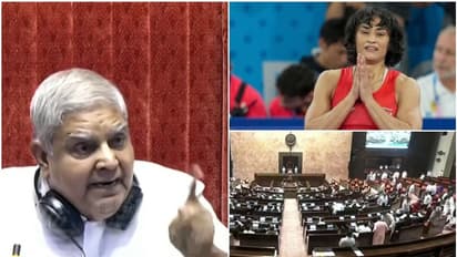 വിനേഷ് ഫോഗട്ടിന്റെ അയോഗ്യത; രാജ്യസഭയില് അസാധാരണ രംഗങ്ങള്, പ്രതിപക്ഷത്തോട് കയര്ത്ത് ഉപരാഷ്ട്രപതി സഭ വിട്ടു