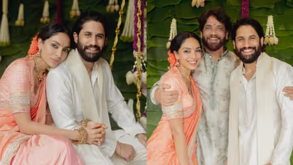 അത് ഒഫിഷ്യല്‍; നാഗചൈതന്യയും ശോഭിത ധൂലിപാലയും വിവാഹിതരാവുന്നു; വിവാഹ നിശ്ചയ ചിത്രങ്ങളുമായി നാഗാര്‍ജുന