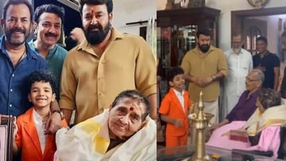 അഭിനയത്തിന്റെ 'ലാലേട്ടനെ' പാട്ടിന്റെ 'ഷാരൂഖ്' കണ്ടു; അമ്മയ്ക്ക് വേണ്ടി ആവിർഭവ് പാടി 'അല്ലിയാമ്പൽ കടവിൽ..'