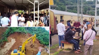 Train services temporarily halted between Hassan-Mangaluru due to landslide; Passengers express frustration