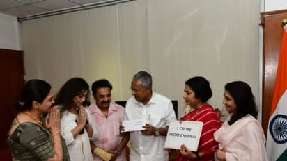 வயநாடு நிலச்சரிவு.. மீனா, குஷ்பூ உள்ளிட்ட 80'ஸ் நடிகைகள் முதல்வரை சந்தித்து நிவாரண நிதி வழங்கினர்! 