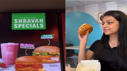 ಶ್ರಾವಣ ಮಾಸಕ್ಕೆ ಮೆಕ್ಡೊನಾಲ್ಡ್ಸ್ ಸ್ಪೆಷಲ್ ಮೆನ್ಯು, ಬೆಳ್ಳುಳ್ಳಿ-ಈರುಳ್ಳಿ ಇಲ್ಲದ ಬರ್ಗರ್!