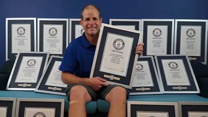 யாரு இந்த டேவிட் ரஷ்? ஒரே நாளில் 15 ரெக்கார்டு! கின்னல் புத்தகத்தை நிரப்பும் சாதனை மன்னன்!