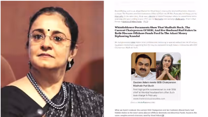 'ഹിൻഡൻബർഗ് സ്വഭാവഹത്യ നടത്തുന്നു, എല്ലാ നിക്ഷേപങ്ങളും സെബിയെ അറിയിച്ചത്'; ആരോപണം തള്ളി മാധബി പുരി ബുച്ച്