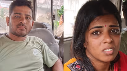 ബസ്സിറങ്ങിയ യുവാവിനെ വിളിക്കാൻ ഭാര്യ സ്കൂട്ടറിലെത്തി, പൊലീസിനെ കണ്ടതോടെ കോവളം ഭാഗത്തേക്ക്; കഞ്ചാവുമായി പിടിയിൽ