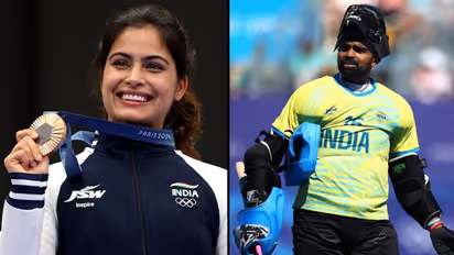 Paris Olympics 2024: Sreejesh and Manu Bhaker selected as flag bearers for closing ceremony