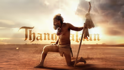 തങ്കലാനിലെ പുത്തൻ ഗാനം  'അറുവാടയ്' പുറത്ത്; വിക്രം- പാ രഞ്ജിത് ചിത്രം റിലീസിന്