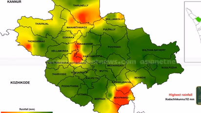 വയനാട്ടിൽ മഴ കനക്കുന്നു; മലവെള്ളപ്പാച്ചിലിന് സാധ്യത; 3 മണിക്കൂറിൽ കടച്ചിക്കുന്നിൽ പെയ്തത് 100 മില്ലിമീറ്റർ മഴ