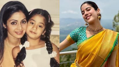 'I love you...', Janhvi Kapoor shares childhood photo with Sridevi on mother's birth anniversary [PICTURES]
