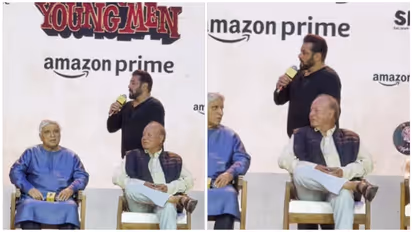 "In this generation, men don’t want to be men...": Salman Khan at trailer launch of Angry Young Men 