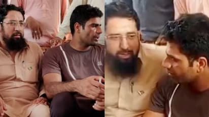 பாரிஸில் இருந்து வந்ததும் பயங்கரவாதி உடன் சந்திப்பு... சர்ச்சையில் சிக்கிய பாகிஸ்தான் தங்கமகன் அர்ஷத் நதீம்