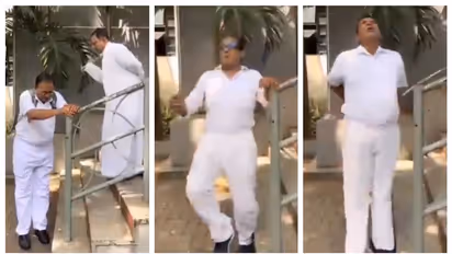 അടി കൊണ്ട് പുളയുന്ന മുതിര്‍ന്ന കുട്ടികള്‍; ചൂരൽ കൊണ്ട് ചന്തിക്ക് അടിച്ച് പ്രിൻസിപ്പൽ; റീയൂണിയന്‍ വീഡിയോ വൈറൽ