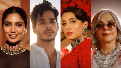 'The Royals' teaser OUT: Bhumi Pednekar and Ishaan Khatter make OTT debut, Zeenat Aman returns to the screen!