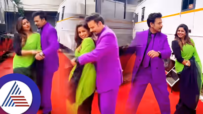 ಪ್ರೀತಿ ದೇವತೆ ನಿನ್ನಾಣೆ... ದರ್ಶನ್ ಚಿತ್ರದ ಹಾಡಿಗೆ ಅನುಶ್ರೀ-ಅಕುಲ್ ರೊಮಾನ್ಸ್: ನೆಟ್ಟಿಗರಿಗೆ ಇನ್ನೇನೋ ಚಿಂತೆ!