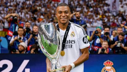Kylian Mbappe scores on dream Real Madrid debut, cherishes 'great night' after UEFA Super Cup win (WATCH)
