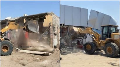 നിയമലംഘനം; ജിദ്ദ ബർമ മാർക്കറ്റിലെ 174 കടകൾ പൊളിച്ചുനീക്കി