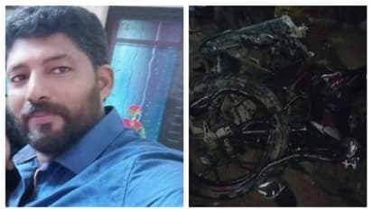 പോത്തൻകോട് അമിതവേഗത്തിലെത്തിയ കാർ ബൈക്കിനെ ഇടിച്ചുതെറിപ്പിച്ചു; യുവാവിന് ദാരുണാന്ത്യം