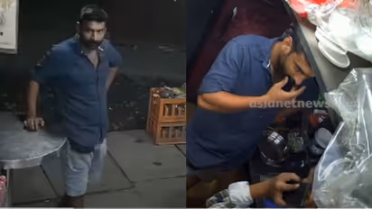 സാധനം വാങ്ങി പണം നൽകിയില്ല, വീണ്ടും വന്നു; പണം ചോദിച്ചപ്പോൾ കടയിലെ ജീവനക്കാരന് മർദനം, സിസിടിവി ദൃശ്യം പുറത്ത്