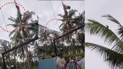 സ്വാതന്ത്ര്യദിനത്തിൽ പതാക ഉയര്ത്താൻ സഹായിച്ച വൈറൽ കാക്ക! ഈ ആങ്കിൾ ഒന്ന് കണ്ടുനോക്കൂ, കാര്യമുണ്ട്