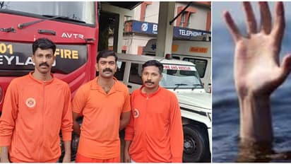 ശബരിമല തീർത്ഥാടനത്തിനെത്തിയ യുവാവ് പമ്പയിൽ ഒഴുക്കിൽപ്പെട്ടു, കണ്ടയുടൻ ഫയർഫോഴ്സ് ഉദ്യോഗസ്ഥർ ചാടി രക്ഷിച്ചു