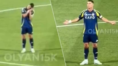 നിങ്ങള് ഉറങ്ങുകയാണോ? അല് നസര് ഗോള് വഴങ്ങിയപ്പോള് സ്വന്തം ടീമംഗങ്ങളെ പരിഹസിച്ച് ക്രിസ്റ്റിയാനൊ