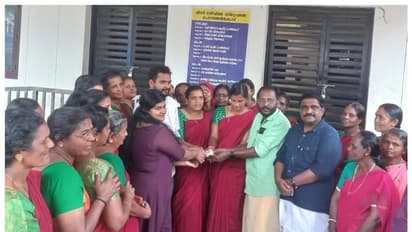 സാന്ദ്രയ്ക്കും സുഹൈലിനും മാംഗല്യം; താലിയും കല്യാണ പുടവയുമൊരുക്കി ഹരിത കര്‍മ്മ സേന