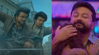 40 മില്യൺ കാഴ്ചക്കാർ, ട്രെന്റിങ്ങിൽ ഒന്നാമത്; ഡബിൾ റോളിൽ വിളയാടി ദളപതി, ദ ഗോട്ട് ട്രെയിലർ ഹിറ്റ് ചാർട്ടിൽ